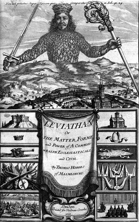 Cover of Leviathan - Thomas Hobbes